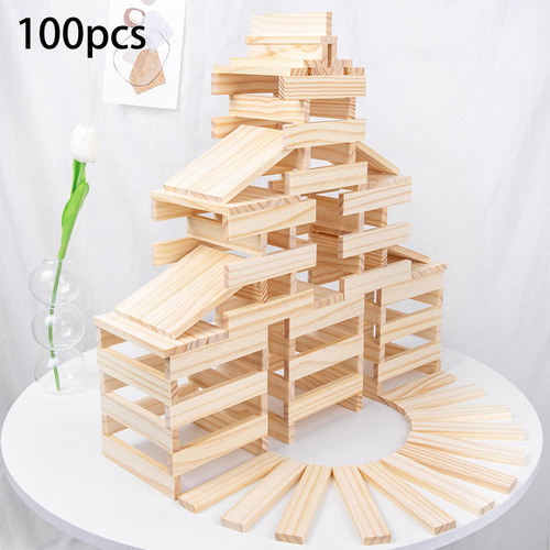 Juego De Bloques De Torre De 100 Uds., Bloques En , Bloques