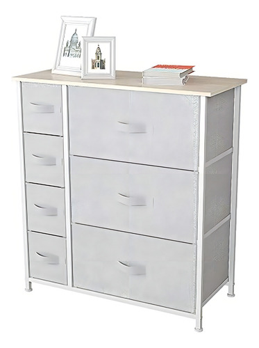 Cómoda Yitahome Con 7 Cajones - Cofre De Muebles De Tela, Un