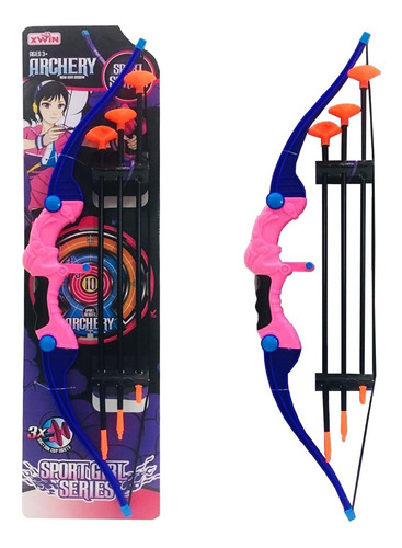 Arco Flecha Infantil Ninos Set Juguete New Cod 0199 Bigshop