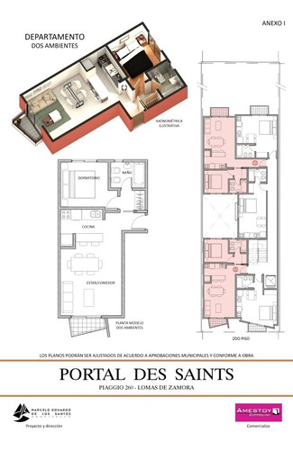 Imagen 3 de 12 de Depto. 2 Ambientes En Construcción Últimas Unidades Al Costo