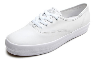 tenis keds branco couro feminino