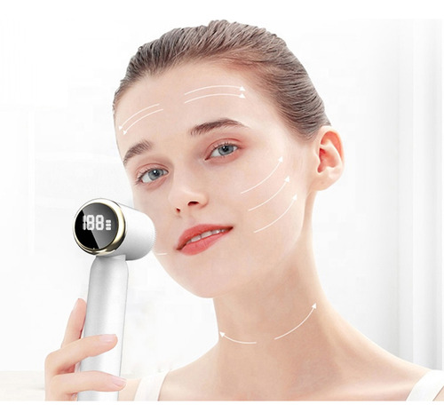 Cepillo Facial Cepillo Eléctrico Recargable Con 6 Cabezales