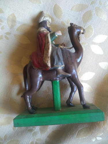 Imagen 3 de 3 de Antiguo Rey Mago Nacimiento Navidad Misterio Religioso