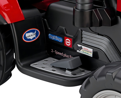 Montable Peg Perego Ride On Case Ih Magnum Tractor & Trailer