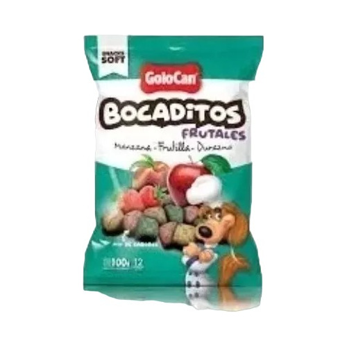 Golosina Sabroso Bocadito Blando Frutales X100grs 4 Unidades