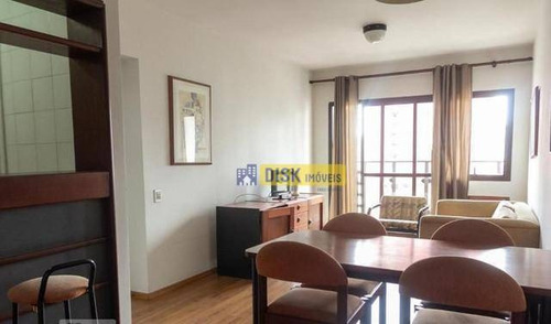 Flat Com 1 Dormitório Para Alugar, 52 M² Por R$ 1.364,94/mês - Centro - São Bernardo Do Campo/sp - Fl0003