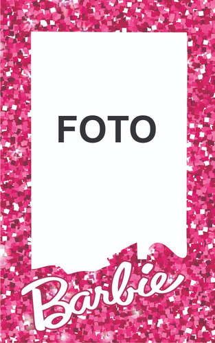 Display Caixa Da Barbie 1,50 Para Foto, Toten Glitter