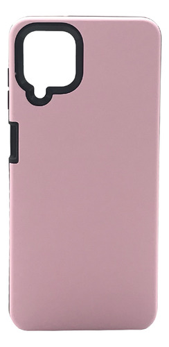 Protector Rígido Para Samsung Galaxy A12 Color Rosa