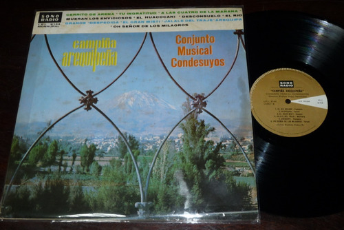 Jch- Conjunto Musical Condesuyos Campiña Arequipeña Lp 