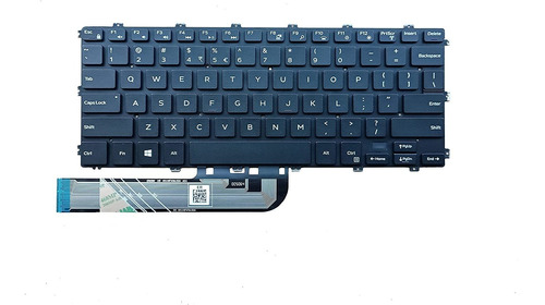 Reemplazo De Teclado Retroiluminado Compatible Con Dell...