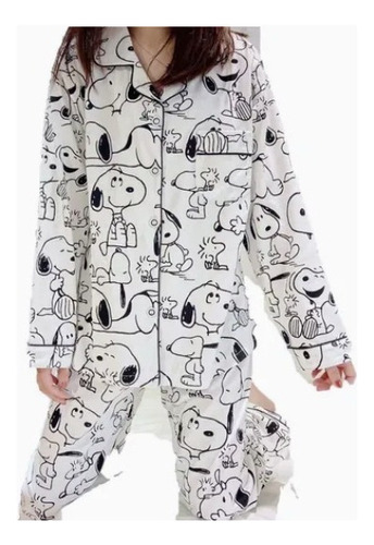Pijama Japonés Lindo Dibujos Animados Snoopy Verano