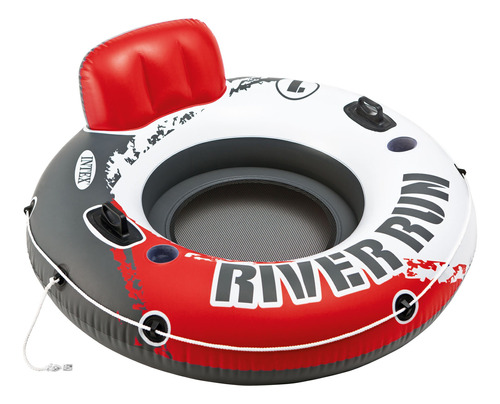 Intex 56825ep River Run 1 Lounge Flotante Inflable: Respaldo