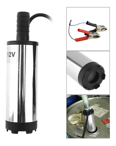 Imagen 1 de 5 de Bomba Trasvasije 12v 24v Diesel Petroleo Parafina