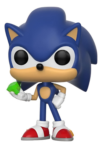 Funko Pop Games: Sonic The Hedgehog Sonic With Emerald