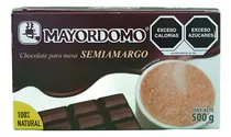 Comprar Chocolate De Mesa Semiamargo Mayordomo De Oaxaca 500 G