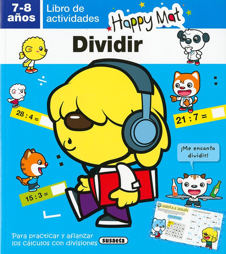 Dividir 7-8 Aãâ±os, De Susaeta, Equipo. Editorial Susaeta, Tapa Blanda En Español