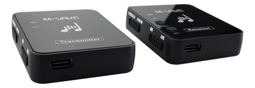 Monitor De Auriculares Inalámbricos M-vave Receiver De 2,4 G