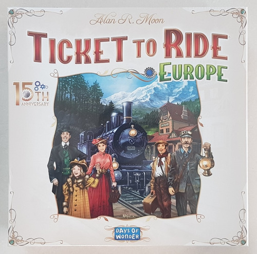 Ticket To Ride Europe 15th Anniversary Juego De Mesa Nuevo!!