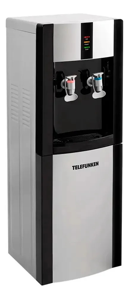 Dispenser Agua Con conservadora Telefunken Conexión de Red Agua Fría Caliente Premium