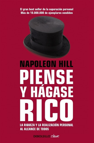 Imagen 1 de 1 de Piense Y Hagase Rico - Napoleon Hill - Libro Debolsillo