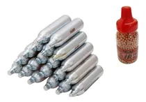 Comprar Garrafas Pistola De Co2 20+1000 Balines 4,5 Chumbos Crosman