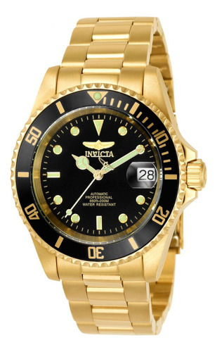 Reloj Invicta Pro Diver 8929 Oro Hombres Automático