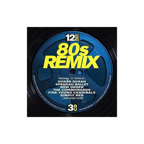 12 Inch Dance 80s Remix Various Artists Importado Cd X 3