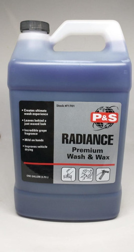 P&s Radiance Wash & Wax Shampoo Con Cera - Highgloss Rosario