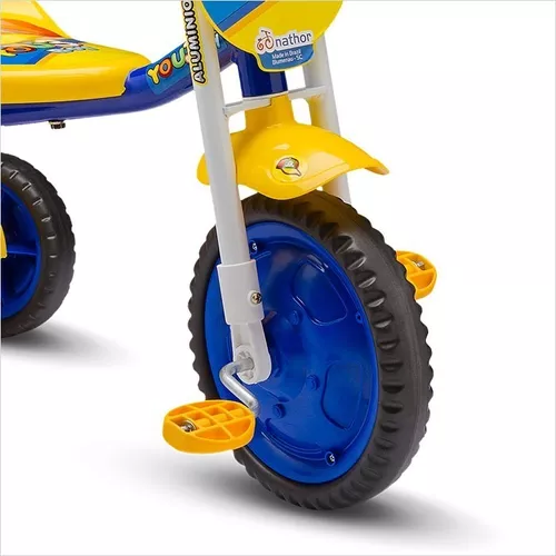 Triciclo Motoca Infantil Meninos You 3 Boy Azul Nathor