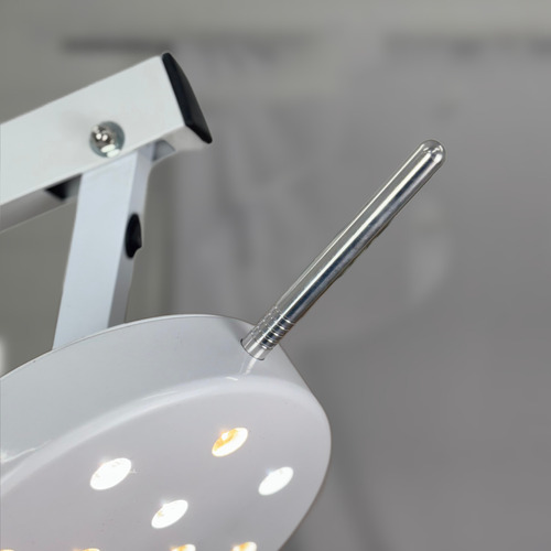 Foco Cirúrgico Bicolor 12 Led Quente Fria Parede C/ Bateria