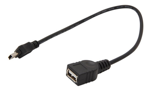 Cable Convertidor Usb 2.0 De Usb A A Mini Usb B De 30cm -