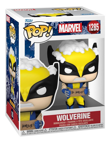 Funko Pop Marvel - Holiday Wolverine With Sign #1285