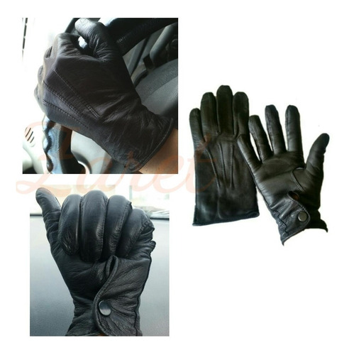 Imagen 1 de 4 de Guantes Elegantes De Cuero