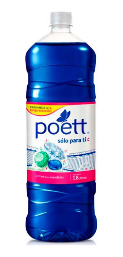 Desodorante Liquido Piso  1,800 Lt Solo Para Ti Poett (7210)