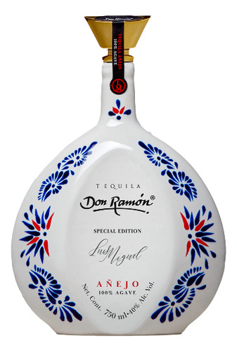 Tequila Don Ramón Edición Luis Miguel Añejo 750 Ml