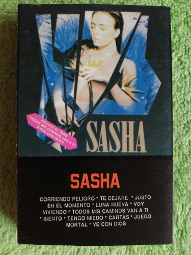 Eam Kct Sasha Siento 1991 Edicion Peruana Sony + Cancionero