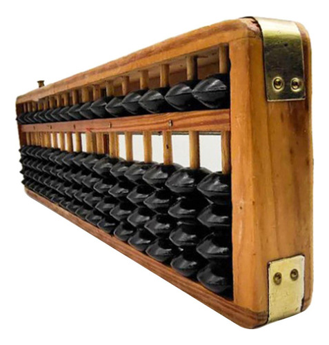 Ábaco De Madeira De 17 Posições Em Estilo Vintage Soroban