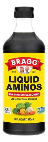 Sazonador Bragg LĂquido Proteina De Soya 473 Ml