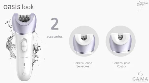 Imagen 3 de 7 de Depiladora Ga.ma Italy Professional Oasis Look 2 Accesorios