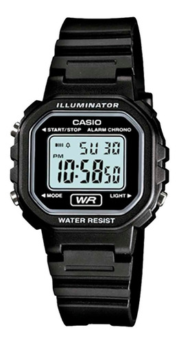 Reloj Casio La-20wh-1acf Negro