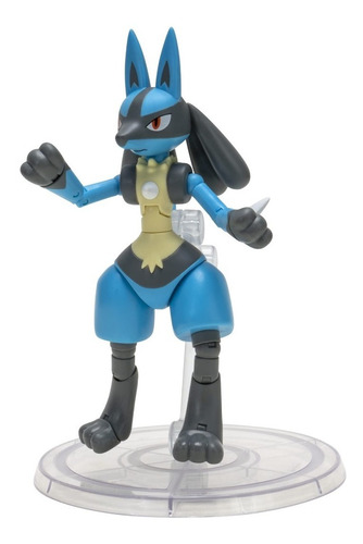 Pokemon Select: Figura De Acción Articulada - Lucario