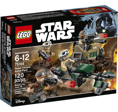 Set Juguete De Construc Lego Star Wars Rebel Trooper 75164