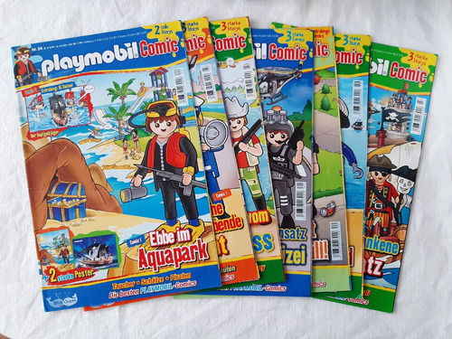 Pack Revista Playmobil Comic En Alemán