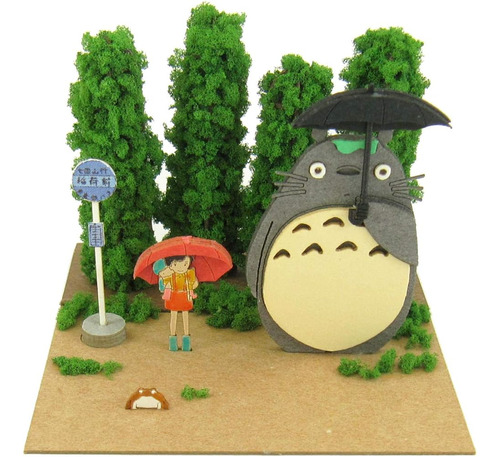 Sankei Mp07-03 Studio Ghibli Mini My Neighbor Totoro And Bus