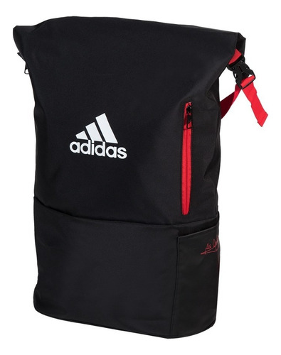 adidas Mochila Raqueteira Multigame Ale Galán Padel Beach Te Cor Preta/vermelha