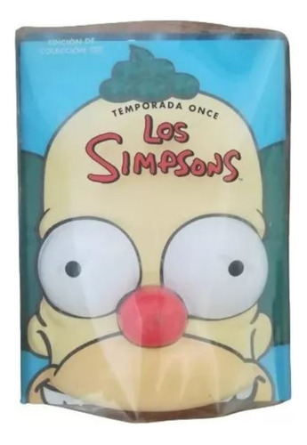 Los Simpsons Dvd Temporada 11 Original Con Krusty En Relieve