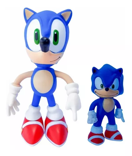 Boneco Sonic 16cm - PENA VERDE SHOP