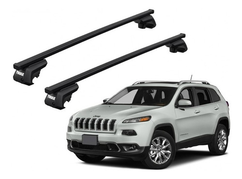 Barras Thule Jeep Cherokee Renegade 05-13 Re / Squarebar Evo