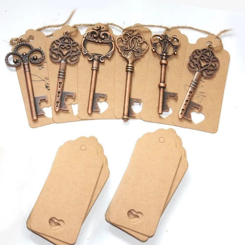 Imagen 1 de 5 de Llave Recuerdo Abridor Botellas Celebracion Boda Regalo