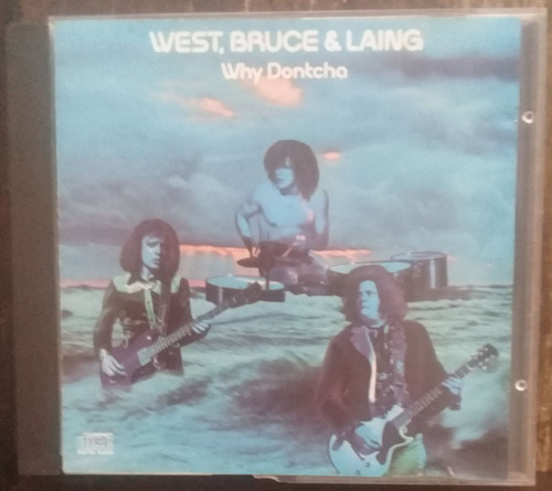 Cd (vg+) West Bruce & Laing Why Dontcha 1a Ed Us 1990 Re Exc